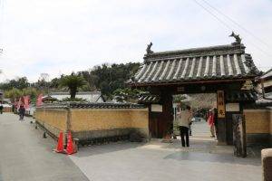 高野山の麓・九度山町の真田庵と周辺の駐車場