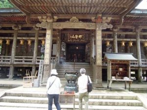 西国三十三箇所巡礼のお礼参りに高野山
