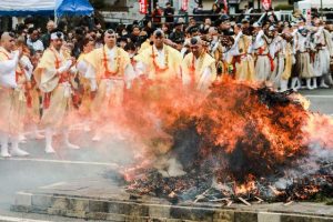 高野山に春の訪れ♬3月の第1日曜日は高野の火まつり